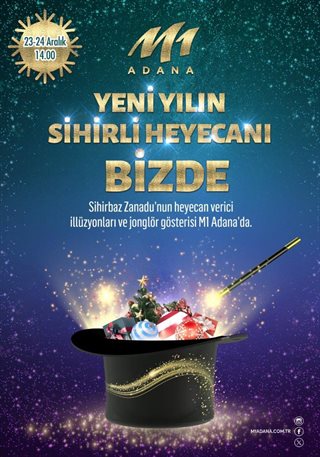 Yeni Yılın Sihirli Heyecanı Bizde Yeni Yılın Sihirli Heyecanı Bizde