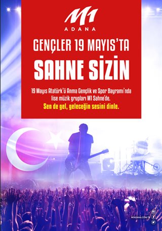 Gençler 19 Mayıs'ta Sahne Sizin Gençler 19 Mayıs'ta Sahne Sizin