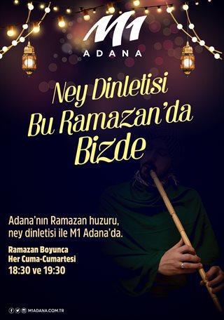 Ney Dinletisi Bu Ramazan'da Bizde