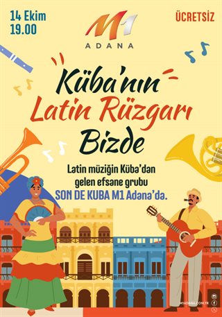 Küba'nın Latin Rüzgarı Bizde Küba'nın Latin Rüzgarı Bizde