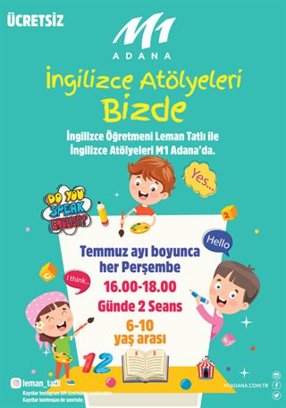 İngilizce Atölyeleri Bizde İngilizce Atölyeleri Bizde