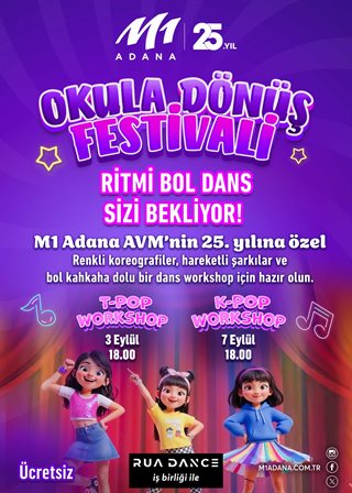 Okula Dönüş Festivali Dans Şov