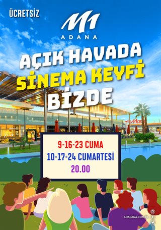 Açık Havada Sinema Keyfi Bizde Açık Havada Sinema Keyfi Bizde