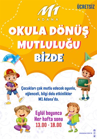 Okula Dönüş Mutluluğu Bizde Okula Dönüş Mutluluğu Bizde