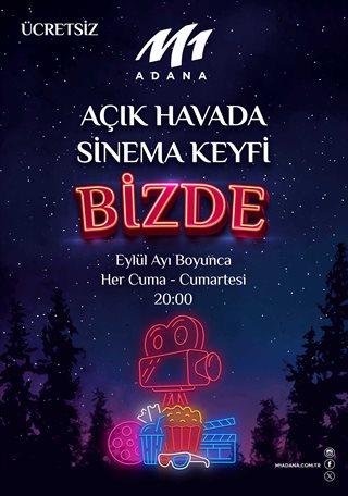 Açık Havada Sinema Keyfi Bizde Açık Havada Sinema Keyfi Bizde