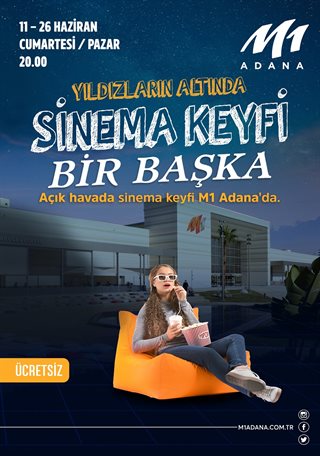 Yıldızların Altında Sinema Keyfi Bir Başka Yıldızların Altında Sinema Keyfi Bir Başka