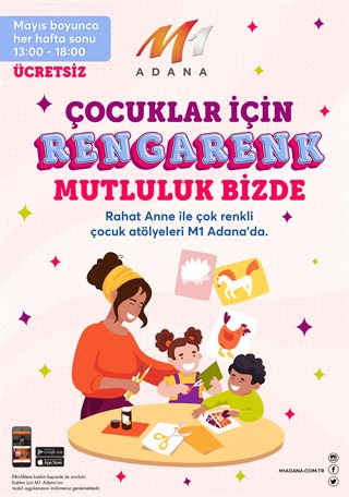 Çocuklar İçin Rengarenk Mutluluk Bizde Çocuklar İçin Rengarenk Mutluluk Bizde