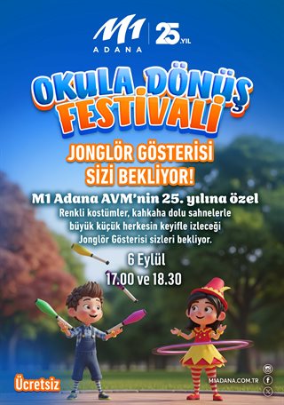 Okula Dönüş Festivali Jonglör Okula Dönüş Festivali Jonglör