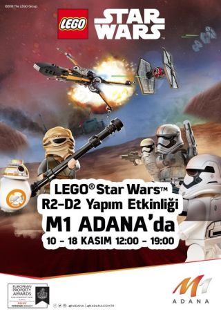 LEGO® Star Wars R2-D2 Yapım Etkinliği LEGO® Star Wars R2-D2 Yapım Etkinliği