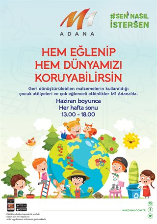 Hem Eğlenip Hem Dünyamızı Koruyabilirsin Hem Eğlenip Hem Dünyamızı Koruyabilirsin