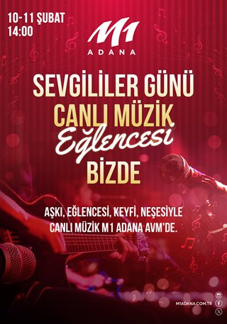 Sevgililer Günü Canlı Müzik Eğlencesi Bizde Sevgililer Günü Canlı Müzik Eğlencesi Bizde