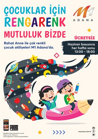 Çocuklar İçin Rengarenk Mutluluk Bizde Çocuklar İçin Rengarenk Mutluluk Bizde