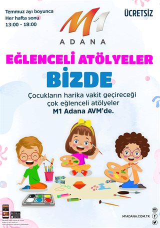 Eğlenceli Atölyeler Bizde