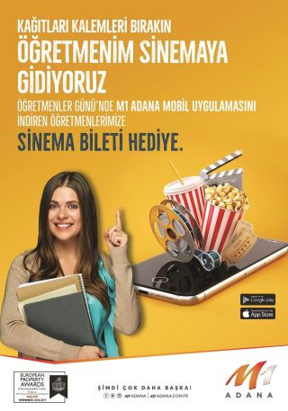 Öğretmenler Gününde Sinema Bileti Hediye Öğretmenler Gününde Sinema Bileti Hediye