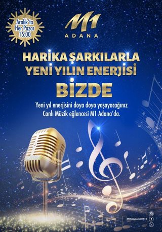 Harika Şarkılarla Yeni Yılın Enerjisi Bizde Harika Şarkılarla Yeni Yılın Enerjisi Bizde