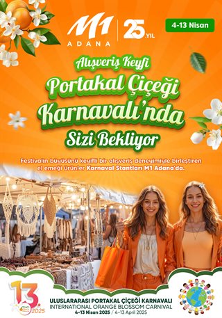 🛍️ Alışveriş Keyfi 🍊Portakal Çiçeği Karnavalı’nda🍊 🤩 Sizi Bekliyor 🛍️ Alışveriş Keyfi 🍊Portakal Çiçeği Karnavalı’nda🍊 🤩 Sizi Bekliyor