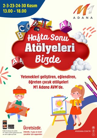 Hafta Sonu Atölyeleri Bizde Hafta Sonu Atölyeleri Bizde